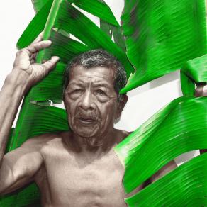 Grandpa and Banana Leaves