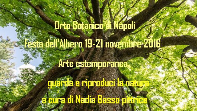 "Festa dell'Albero" 19-21 Novembre 2016