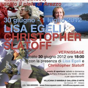 STELLE (E STRISCE) SOTTO IL CIELO D'AREZZO  LISA EGELI & CHRISTOPHER SLATOFF