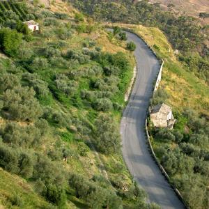 Italy. Calabria. Gerace history of stones (2)