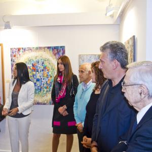 Inaugurazione mostra MESSAGGI VISIVI allo SPAZIO D'ARTE14 di MODENA