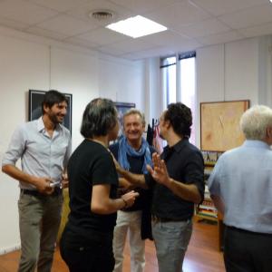 Il SEGNO 2011 - MILANO - Gaetano Fiore premiato per la miglior opera astratta