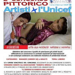 2 concorso pittorico artisti per l'unicef