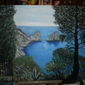 Paesaggio di Capri