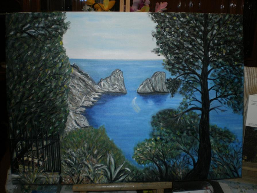 Paesaggio di Capri