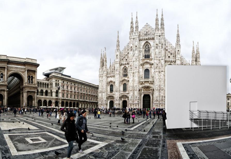 fotoinserimento Duomo Milano