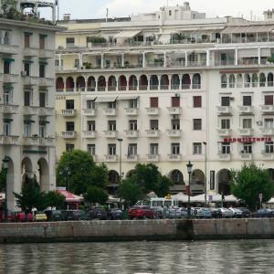 Greece. Thessaloniki. On the Egnatia road yet everything flows from thousands