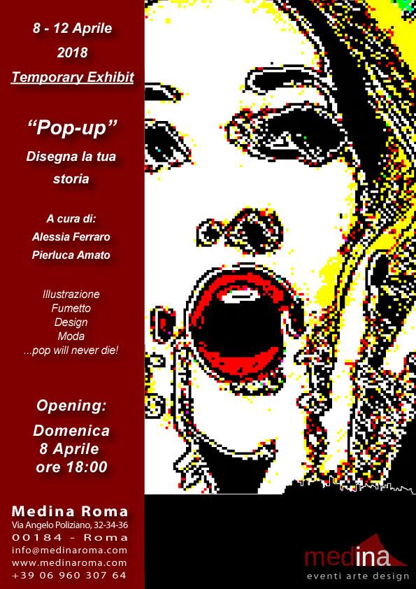 "Pop- up. Disegna la tua storia".