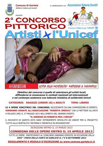 2 concorso pittorico artisti per l'unicef