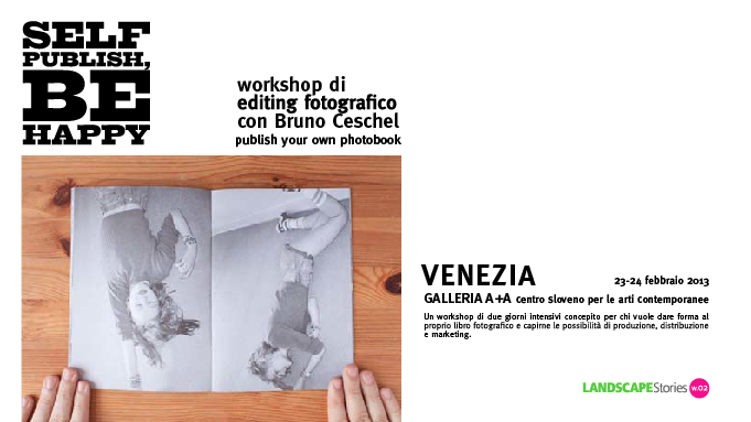 Workshop with Bruno Ceschel I Self Publish, Be Happy