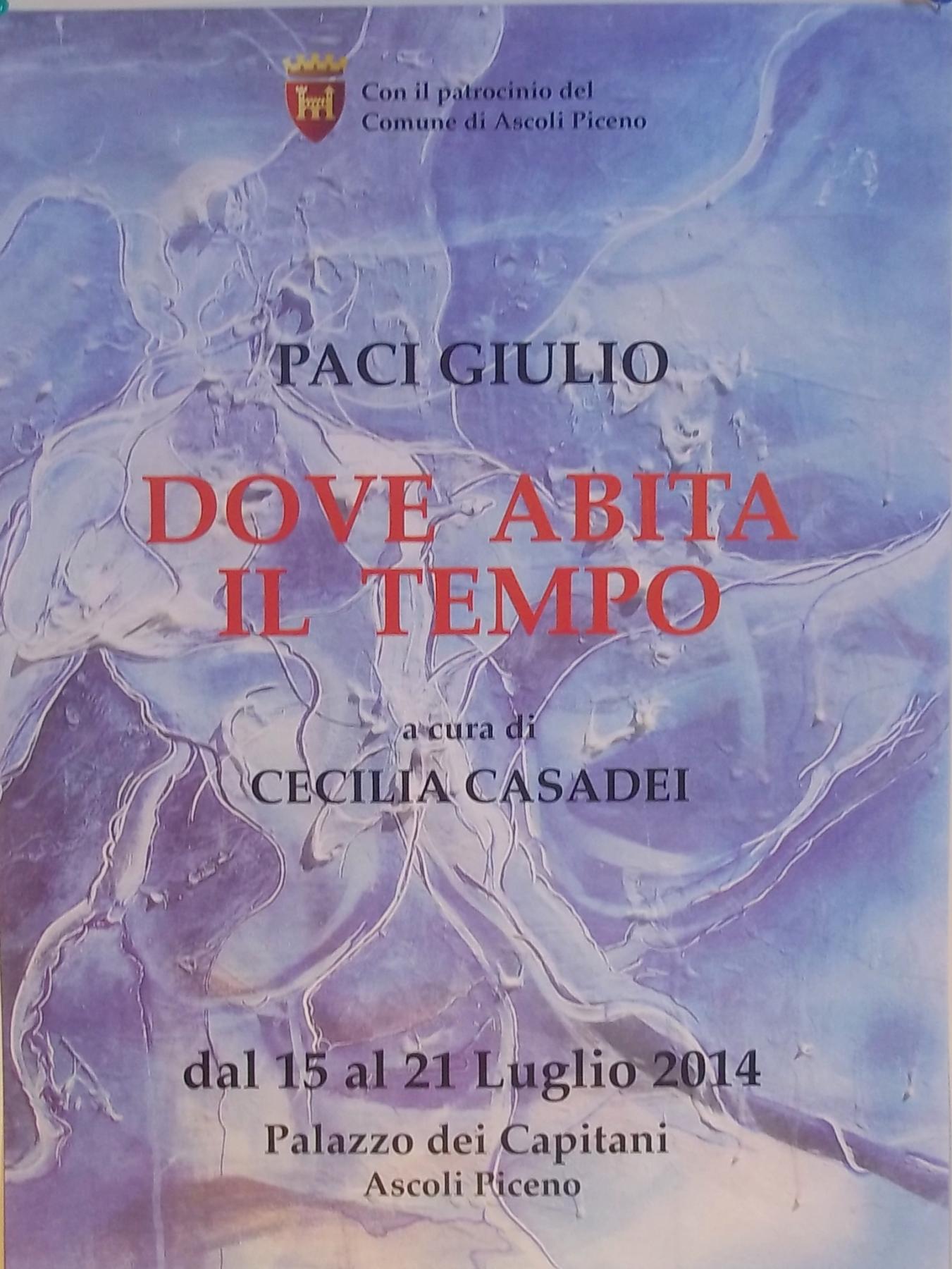 DOVE ABITA IL TEMPO