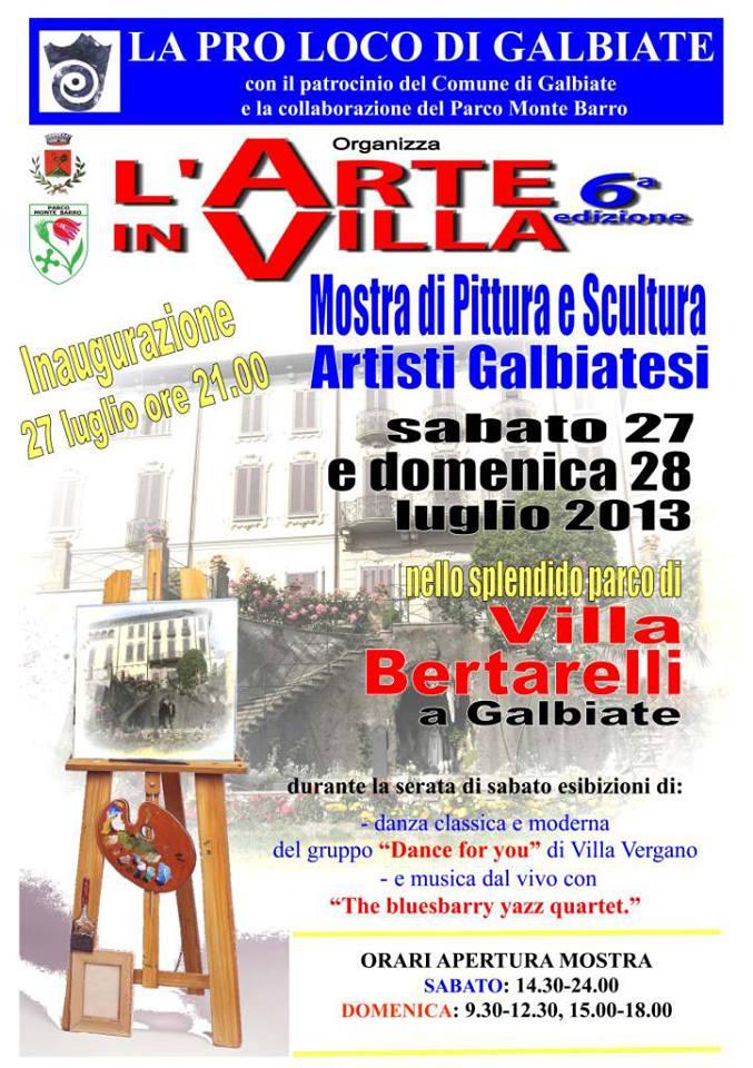 Mostra artisti galbiatesi