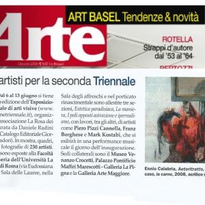 ESPOSIZIONE TRIENNALE DI ARTI VISIVE 2014 a ROMA