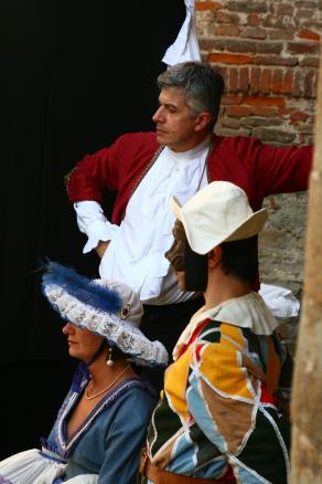 IL TEATRO COMICO di C. GOLDONI-dietro le quinte