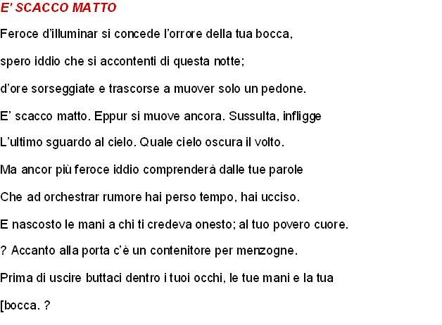 E' scacco matto - Stefania Rubeo