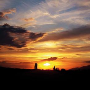 Tramonto in Valdera