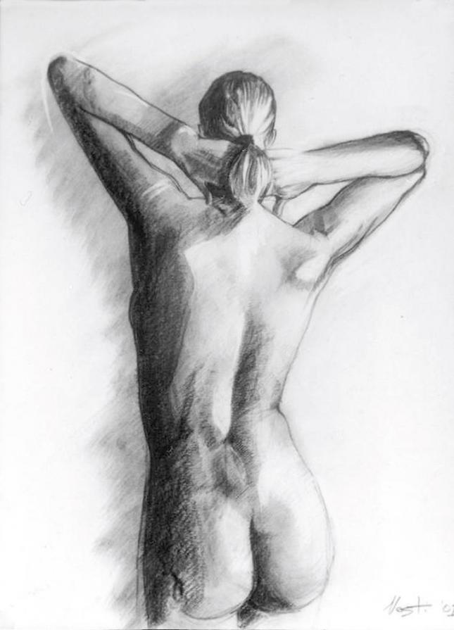 STUDIO DI NUDO FEMMINILE