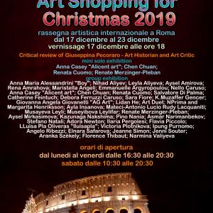 Maristella Angeli, parteciperà alla Rassegna Artistica Internazionale “Art Shopping for Christmas 2019”, Roma