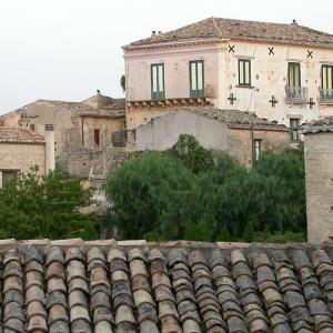 Italy. Calabria. Gerace history of stones (1)