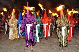 Regional Culture of Brazil - Central West - Procession of the bonfire 