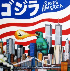 Godzilla saves America