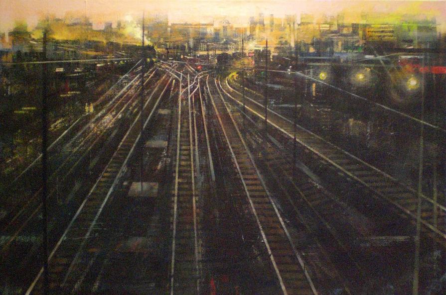 " STATION SUNSET IN NYC "