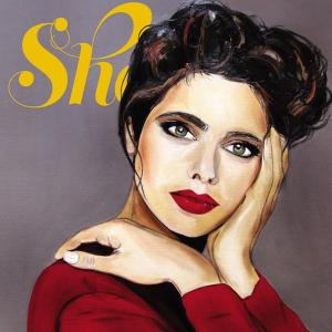 One of my works, Isabella Rossellini for the Cover of the August Issue "She Magazine".