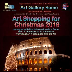 Maristella Angeli, parteciperà alla Rassegna Artistica Internazionale “Art Shopping for Christmas 2019”, Roma