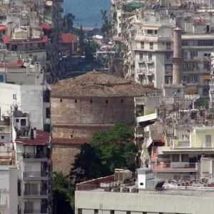 Greece. Thessaloniki. On the Egnatia road yet everything flows from thousands