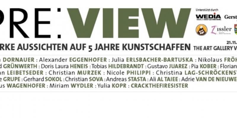 Kunstschaffen Pre:View – Ausblicke auf 2015