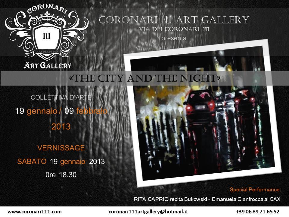 Mostra collettiva "The City and The Night"