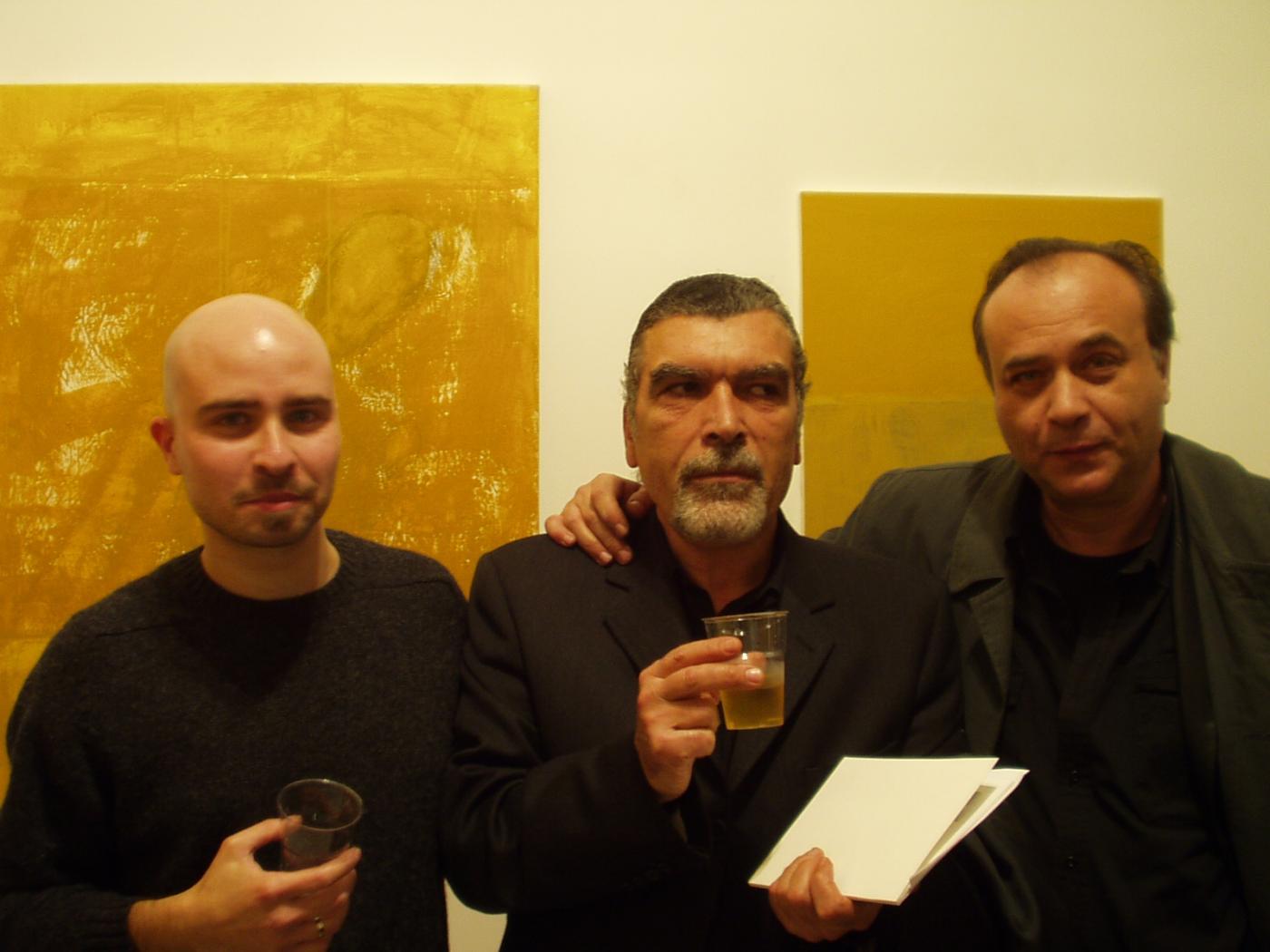 Lello Torchia, Luigi Castiglione (al centro), Nino Longobardi. 2004