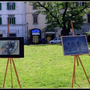 Mostra in Piazza Donatello 