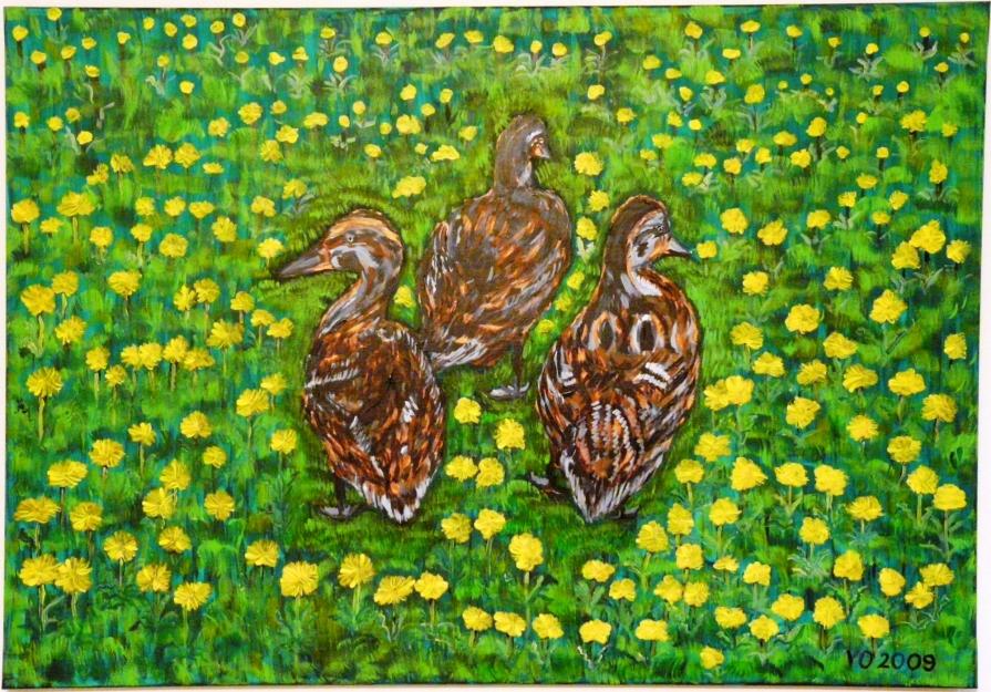 Three Ducklings