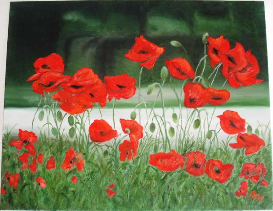 Asya Tsvetkova – Poppy Field