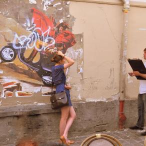 Art Workshop at Montmartre. Scene 3.2_Idea