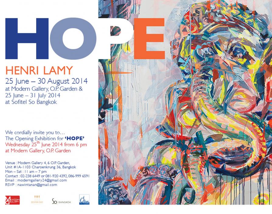 Hope Exhibition Invitation