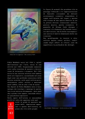 Eliana Calò - Pubblicazione su Rivista EuroArte Set-Ott - Nov 2016 (Pag.2)