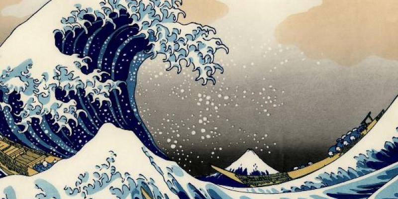 La Grande Onda. Omaggio ad Hokusai  