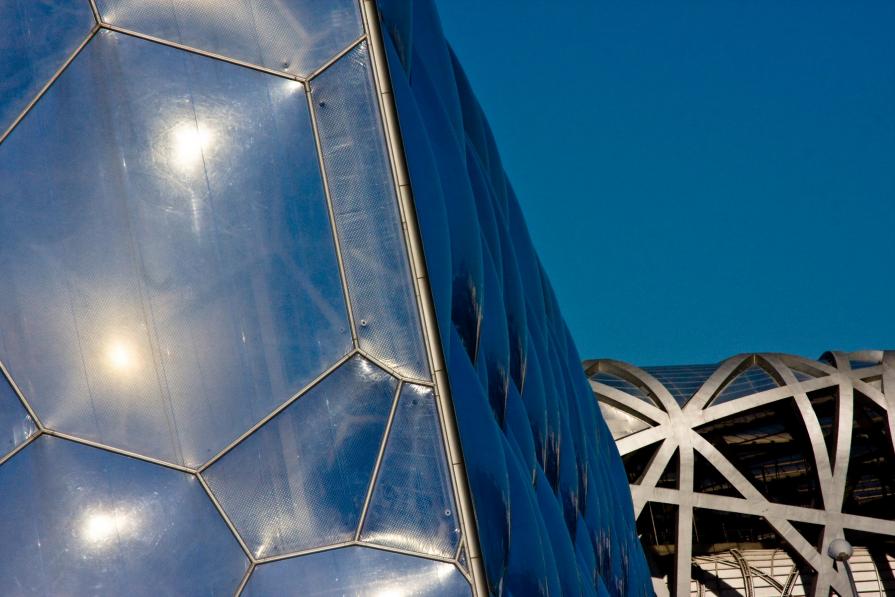 Bird Nest & Water Cube - Beijing 2008