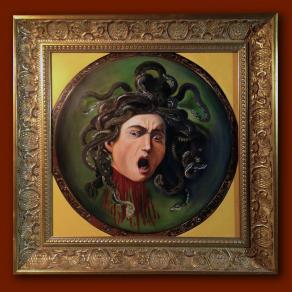 Testa di Medusa, Caravaggio, copia