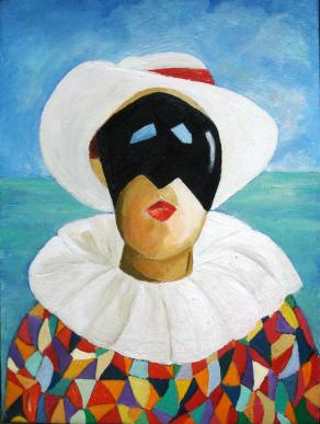 Roberta Coral - Arlecchino al mare