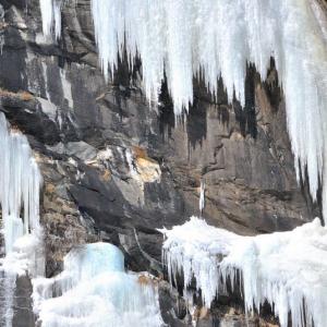 Italy. Val d'Aosta. White and his reflexes