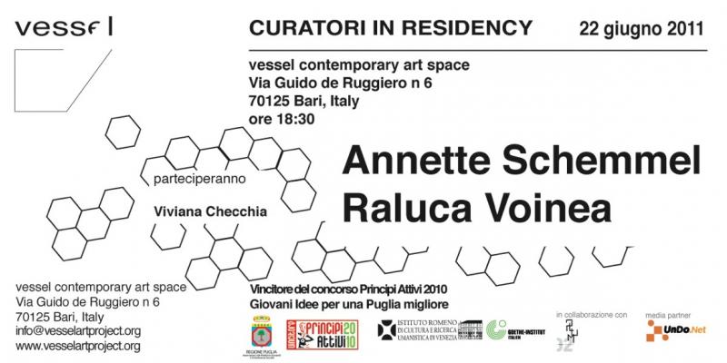 Presentation of visiting curators Raluca Voinea and Annette Schemmel