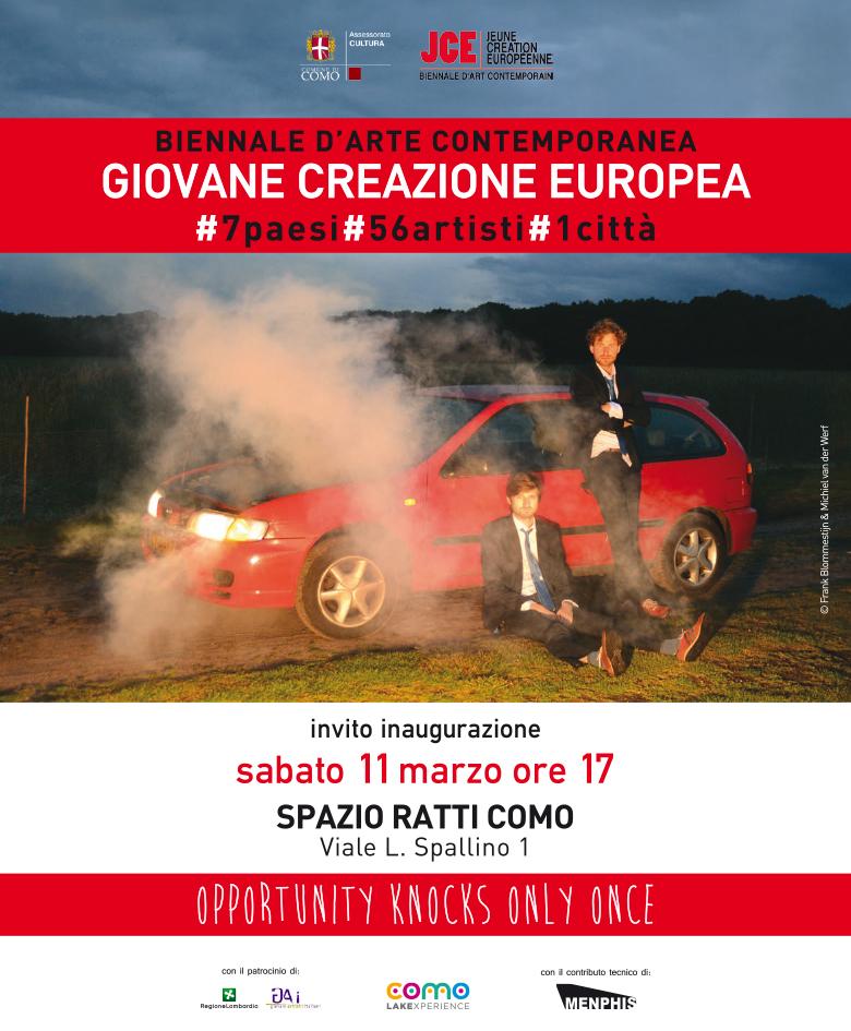 BIENNALE D’ARTE CONTEMPORANEA  GIOVANE CREAZIONE EUROPEA