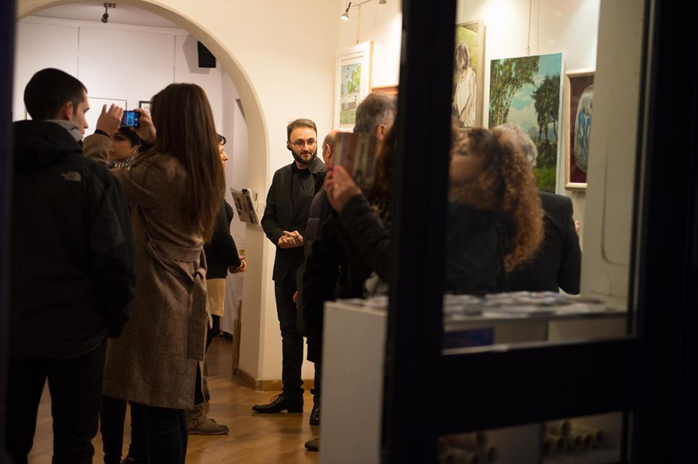 Alcune Foto del Vernissage LiveArtRoma 16 Gennaio 2016