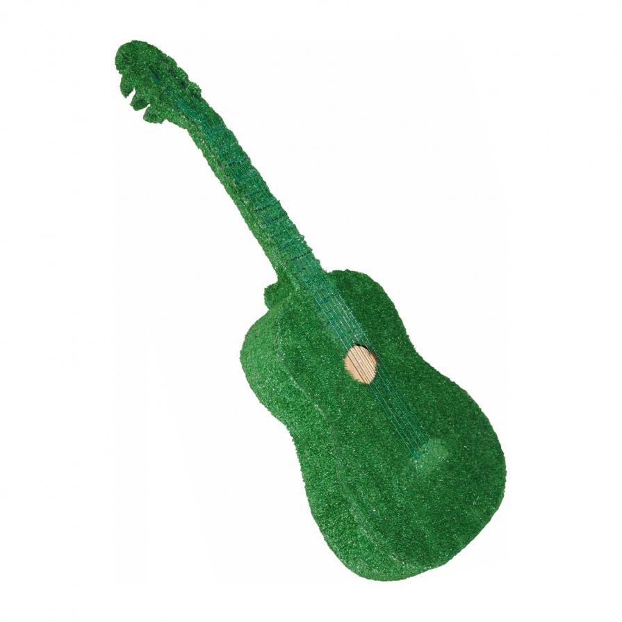 CHITARRA (finto prato su oggetto dimensioni reali)