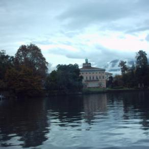 Veduta della splendida lugano