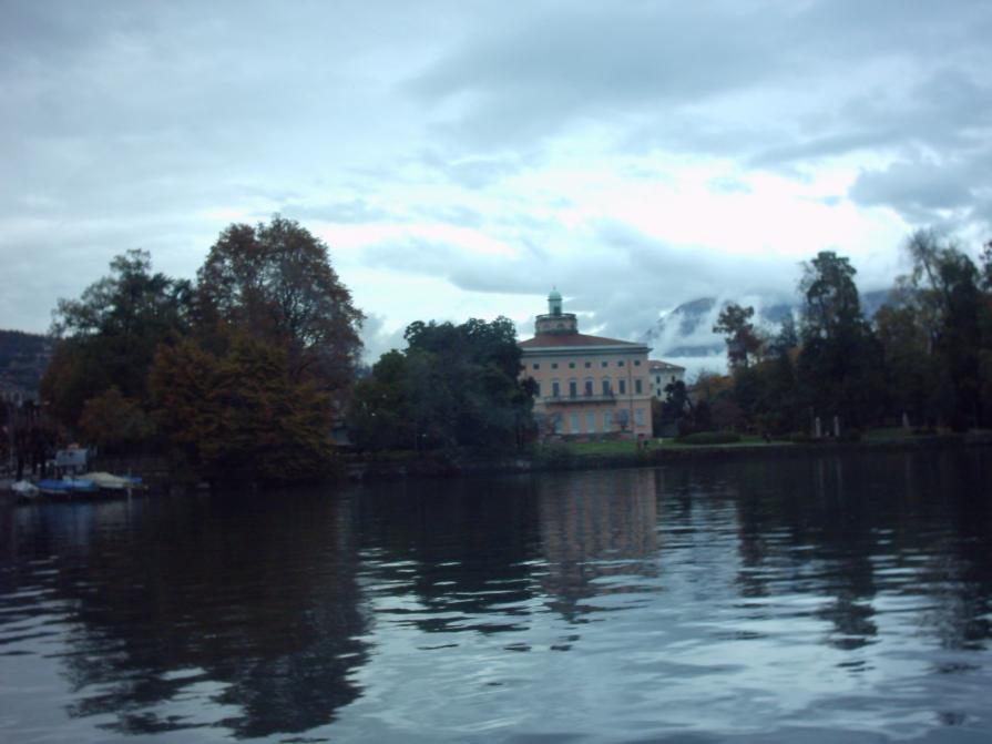 Veduta della splendida lugano