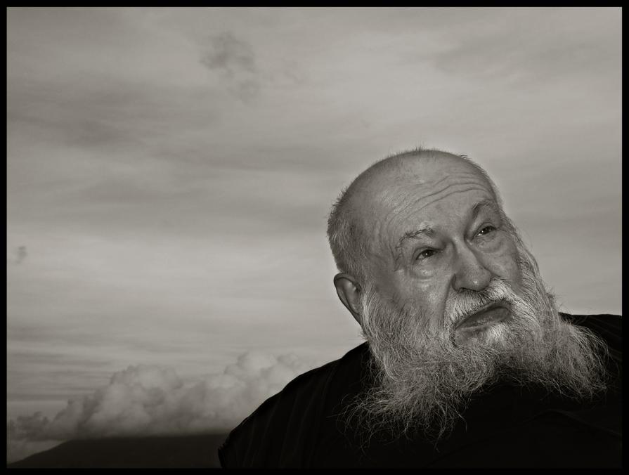 Hermann Nitsch, ritratto da Augusto De Luca.